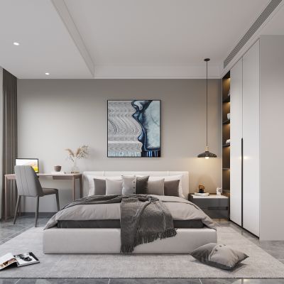 现代卧室