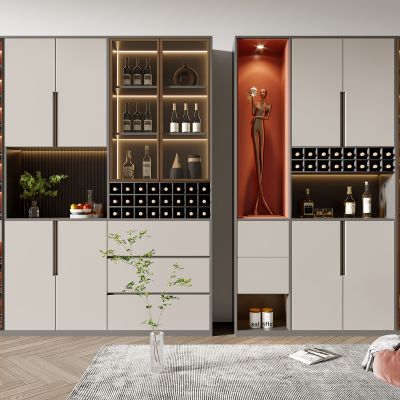 现代轻奢酒柜