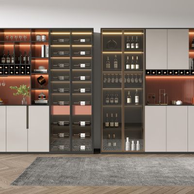 现代轻奢酒柜