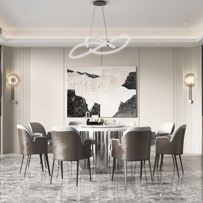 现代 别墅餐厅