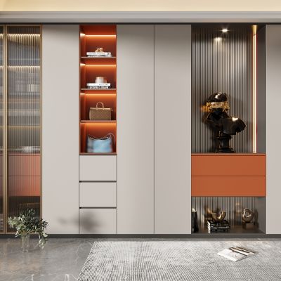 现代轻奢装饰酒柜