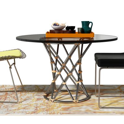 现代休闲洽谈桌椅组合