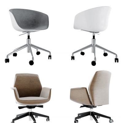 现代办公椅3D模型