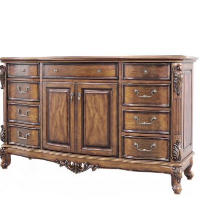 欧式美式古典雕花餐边柜