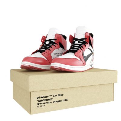 现代男子运动鞋