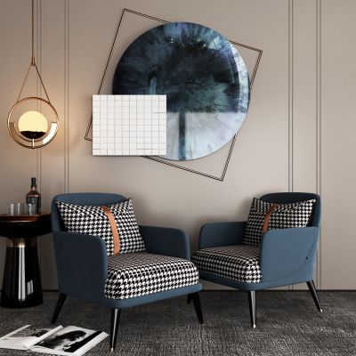 现代单人沙发椅子