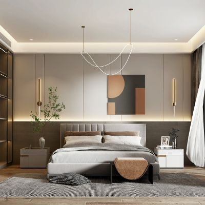 现代卧室