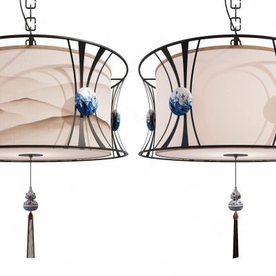 新中式灯笼吊灯