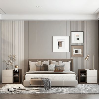 现代轻奢家居卧室