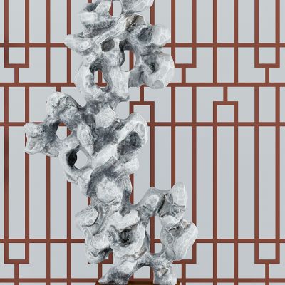 现代观赏石摆件