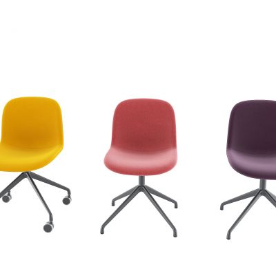 现代办公椅布艺办公椅3D模型