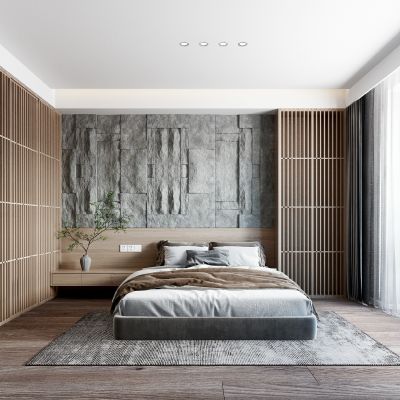 侘寂家居卧室