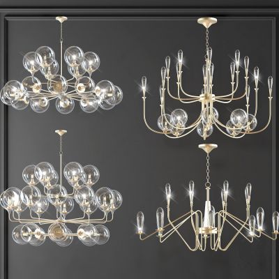 现代玻璃球吊灯