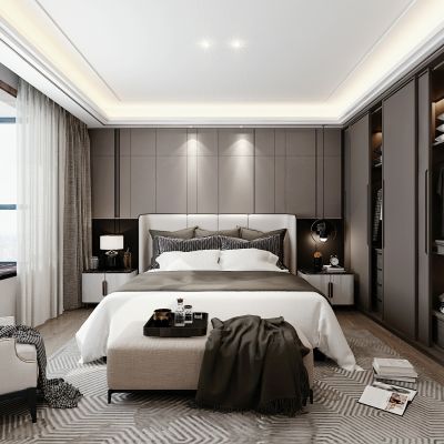 现代卧室