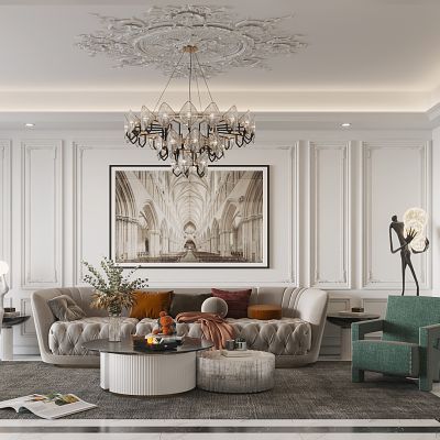 现代法式简欧客餐厅