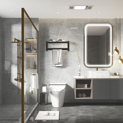 现代轻奢卫生间