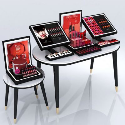 现代化妆品展示桌3D模型