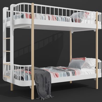 现代上下铺儿童床