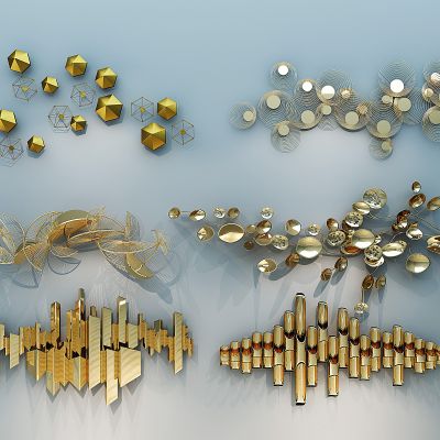 现代金属装饰品