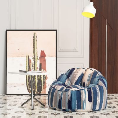 现代懒人沙发边几组合