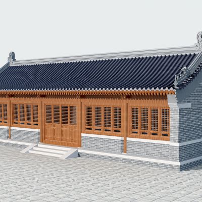 中式传统古建筑外观