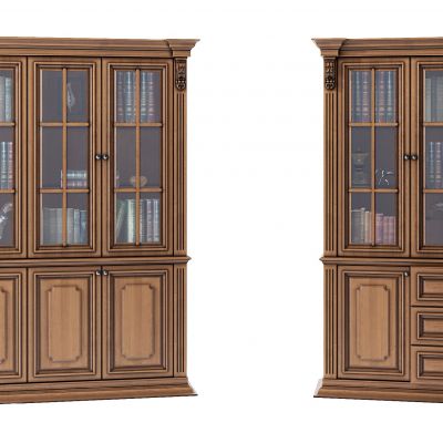 欧式欧式古典实木实木书柜