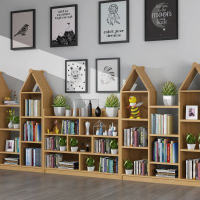 现代儿童书柜
