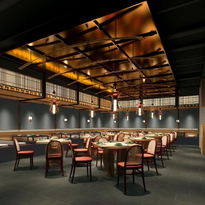 现代日式休闲餐厅