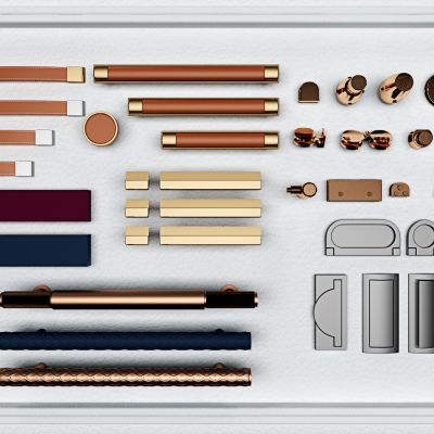 现代不锈钢拉手