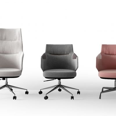 现代办公椅组合