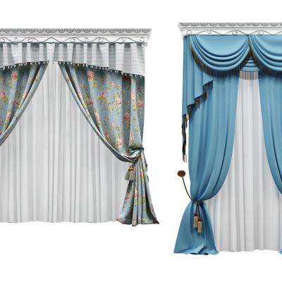 现代窗帘