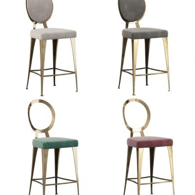 现代轻奢吧椅