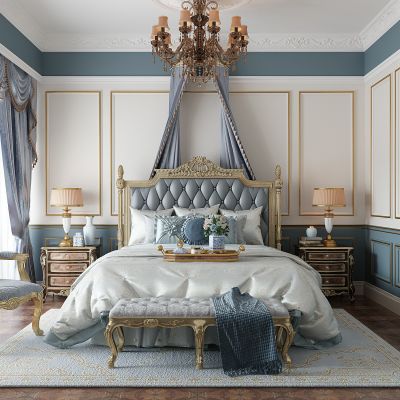 法式欧式主卧室
