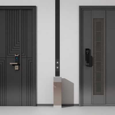 现代入户门