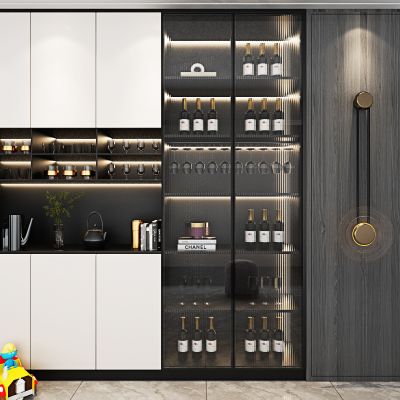 新中式酒柜
