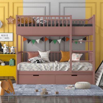 现代上下铺儿童床