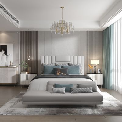 现代简约卧室