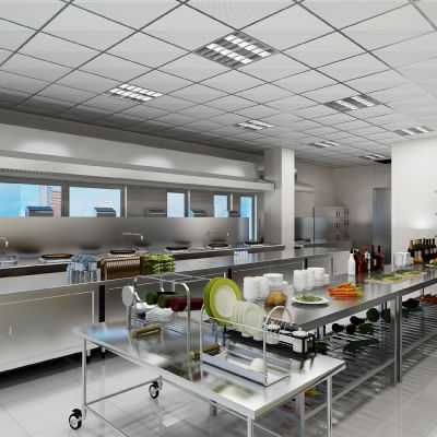 现代酒店中央厨房