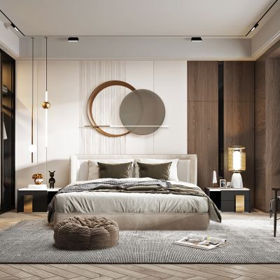 现代卧室