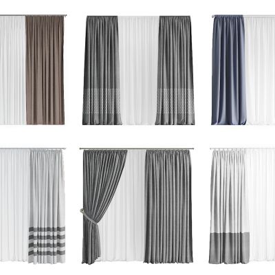 现代窗帘
