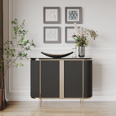 现代轻奢边柜玄关柜