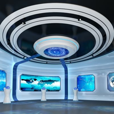 超现代科技展厅