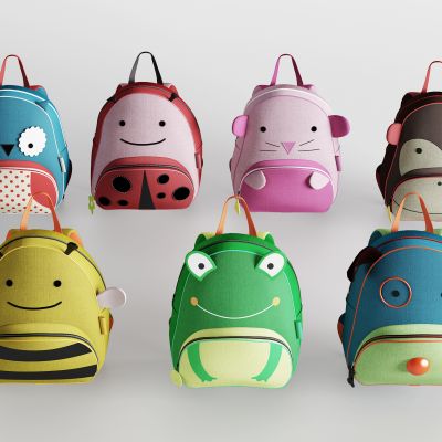北欧卡通儿童书包