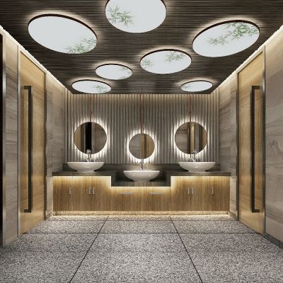 新中式酒店卫生间