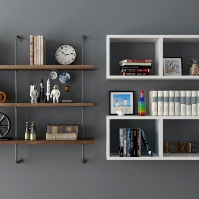 现代吊柜壁柜置物架