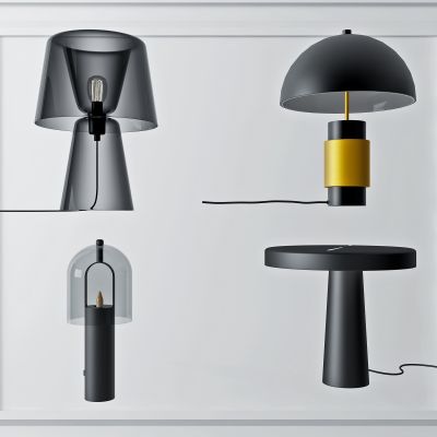 现代台灯组合
