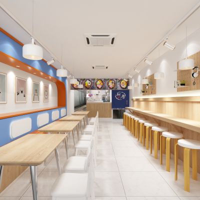 新中式餐馆快餐厅