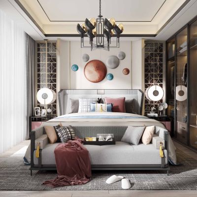 新中式卧室