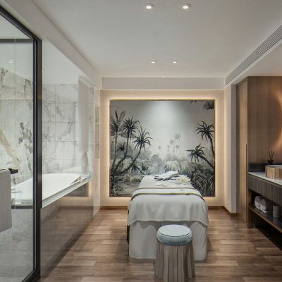 现代新中式美容院