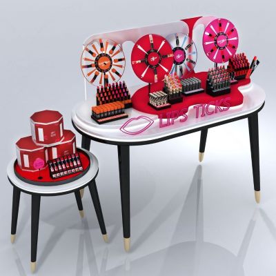 现代化妆品促销柜